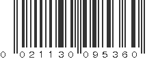 UPC 021130095360