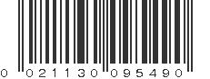 UPC 021130095490