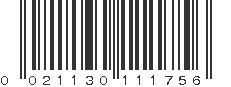 UPC 021130111756