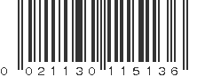 UPC 021130115136