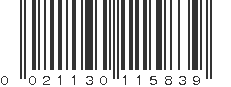 UPC 021130115839