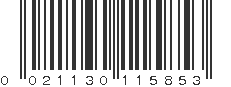 UPC 021130115853