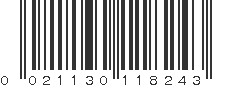 UPC 021130118243