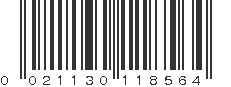 UPC 021130118564