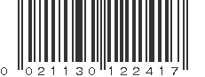 UPC 021130122417