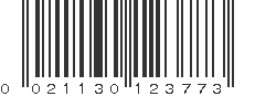 UPC 021130123773