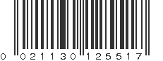 UPC 021130125517