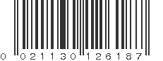 UPC 021130126187