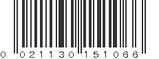 UPC 021130151066