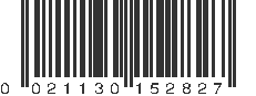 UPC 021130152827