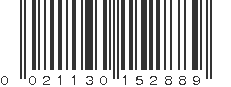 UPC 021130152889