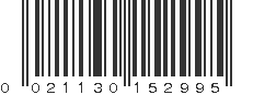 UPC 021130152995