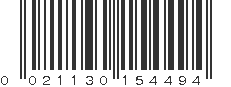 UPC 021130154494