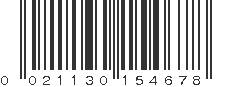 UPC 021130154678