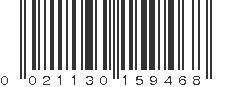 UPC 021130159468