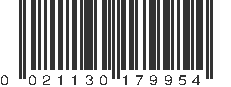 UPC 021130179954