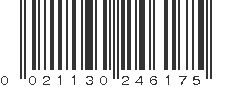 UPC 021130246175