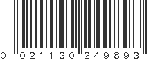 UPC 021130249893