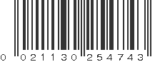 UPC 021130254743