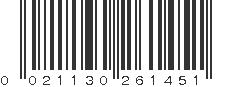 UPC 021130261451