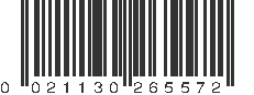 UPC 021130265572