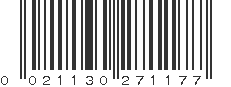 UPC 021130271177