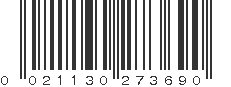 UPC 021130273690