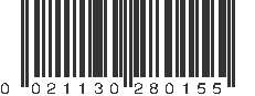 UPC 021130280155