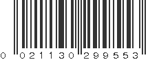 UPC 021130299553