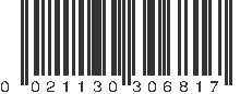 UPC 021130306817