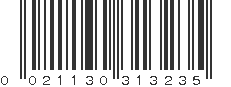 UPC 021130313235