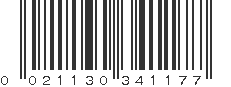 UPC 021130341177