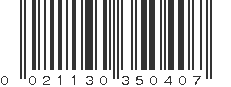 UPC 021130350407