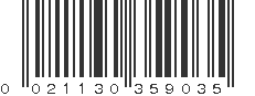 UPC 021130359035