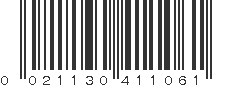 UPC 021130411061