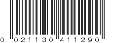 UPC 021130411290