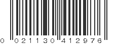 UPC 021130412976