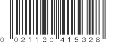 UPC 021130415328