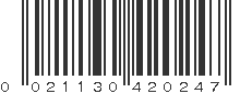 UPC 021130420247