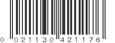 UPC 021130421176