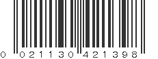 UPC 021130421398