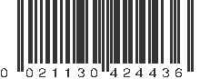 UPC 021130424436