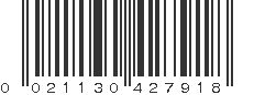 UPC 021130427918