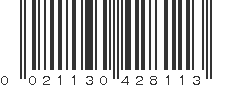 UPC 021130428113