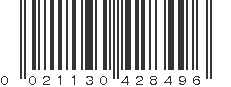 UPC 021130428496