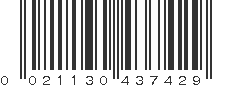 UPC 021130437429