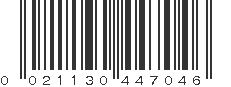 UPC 021130447046