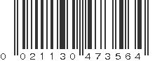 UPC 021130473564