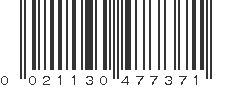 UPC 021130477371