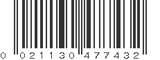 UPC 021130477432